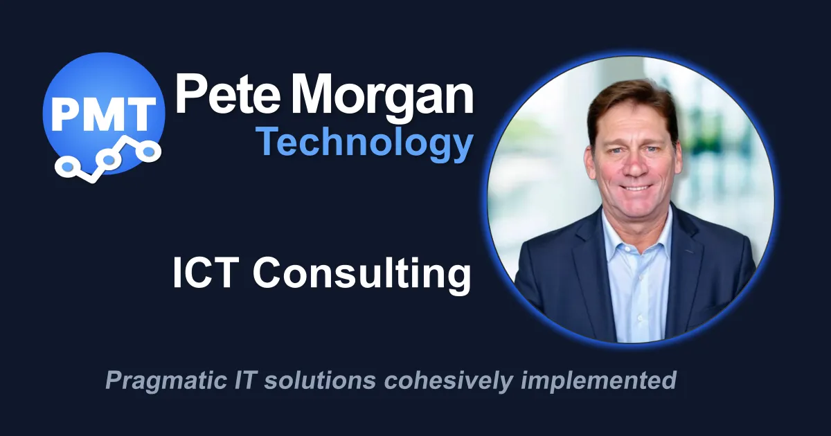 Pete Morgan Technology — ICT strategy, project leadership, and delivery across Queensland