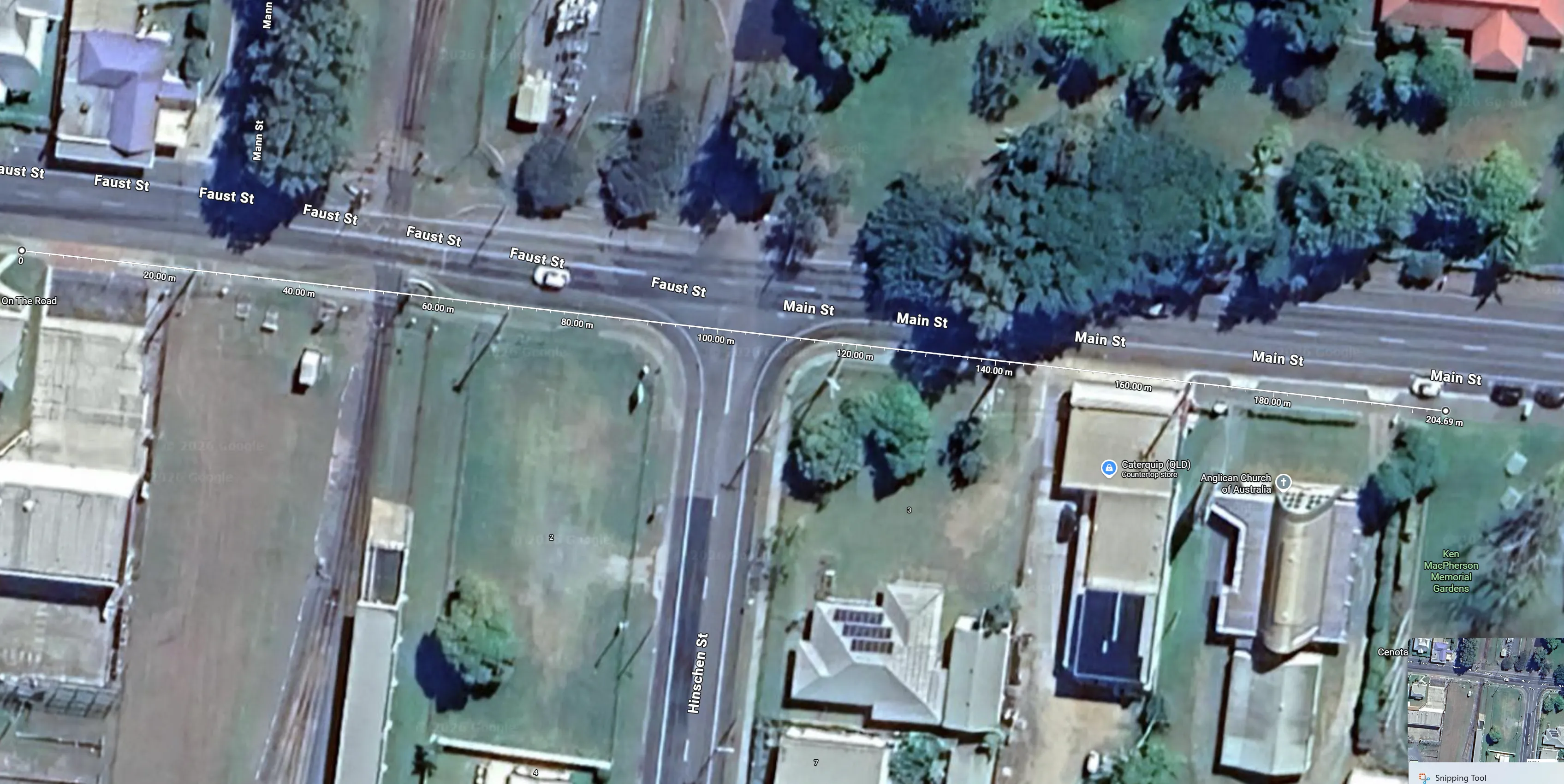 Twin 24-core fibre optic sheaths railway under bore 200m — Whitsunday Regional Council fibre backbone, Proserpine Main Street